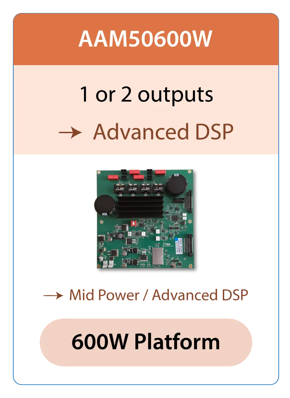 600 watt wireless amplifier - biamp