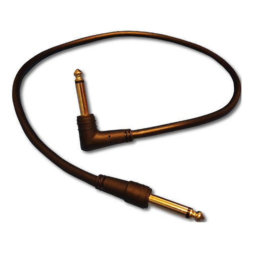 1/4″ Instrument Cable, .6m, Right Angle